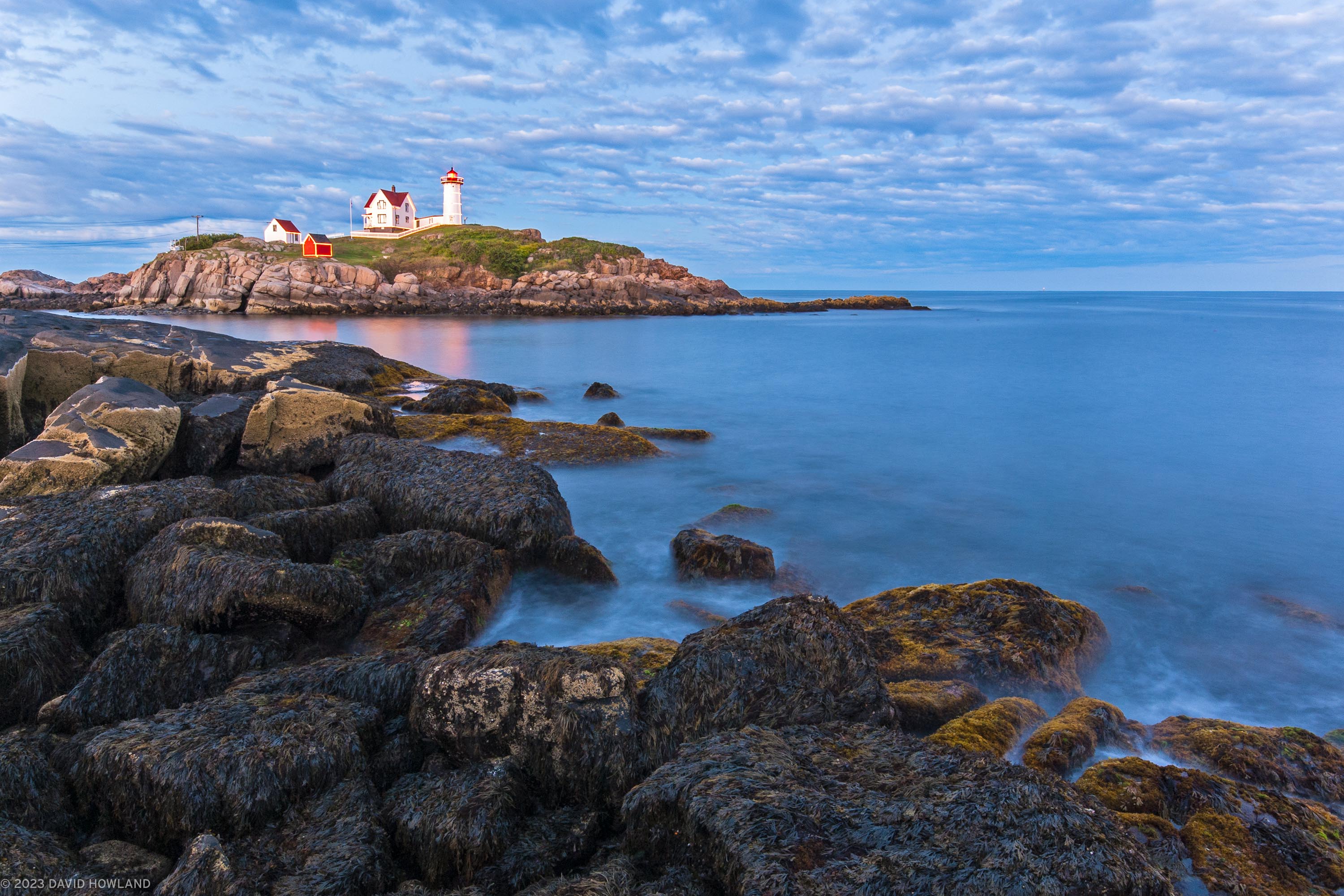 Nubble Lighthouse Sunset Serenity