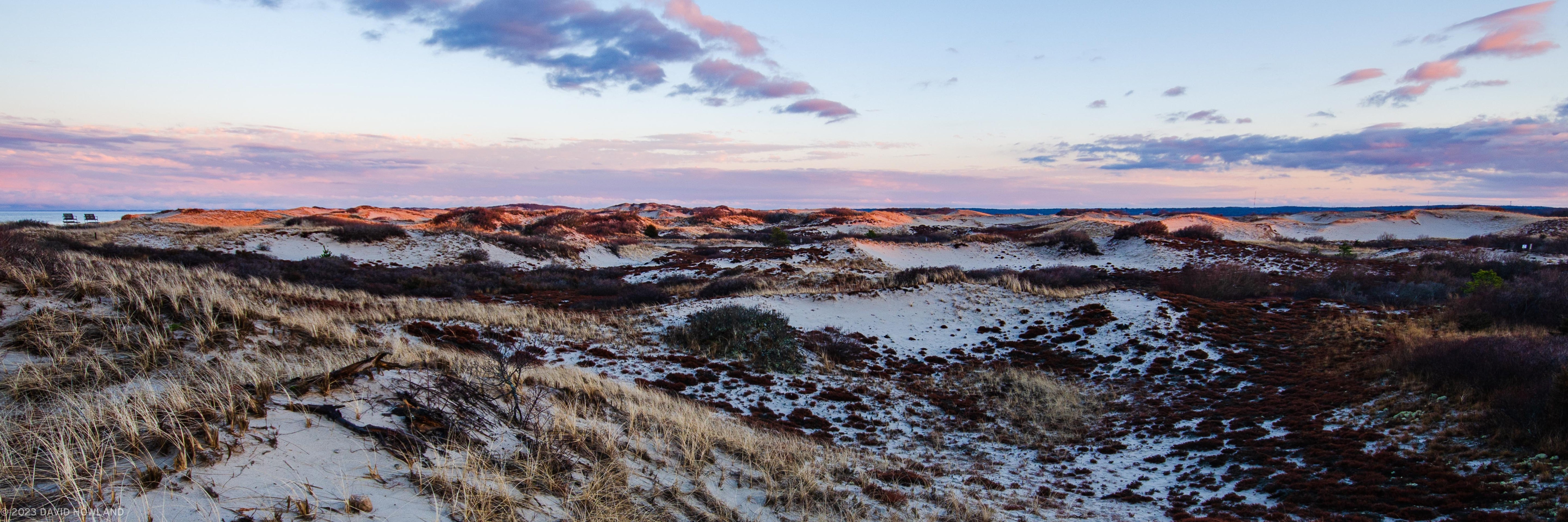 Sandy Neck Sand Dunes Sunset