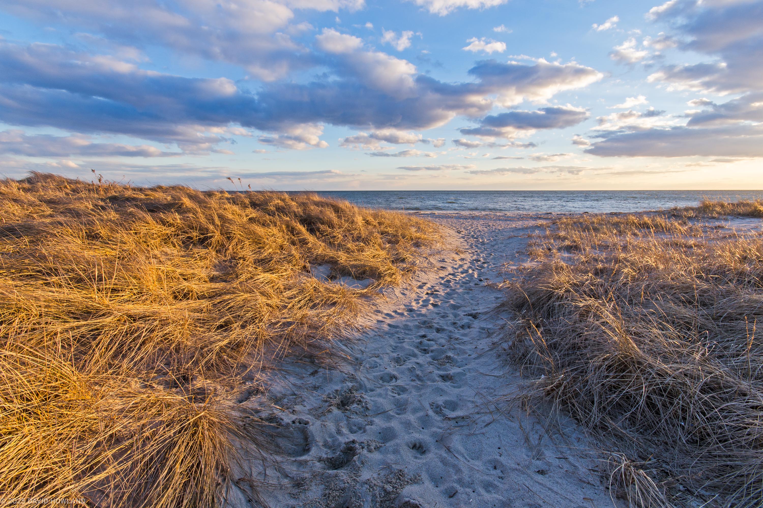 Ridgevale Beach Sand Dune Sunset