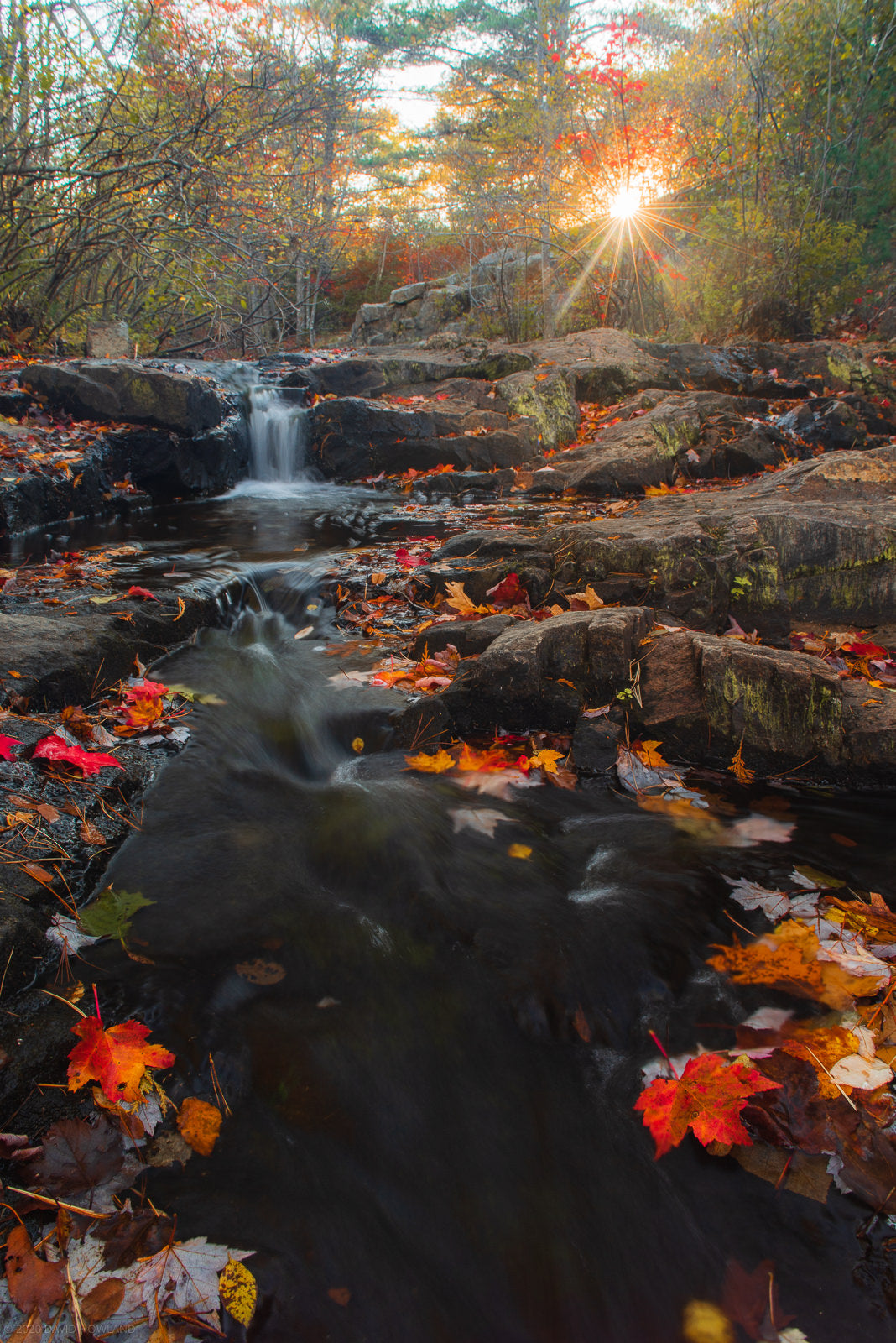 Fall at Duck Brook Falls