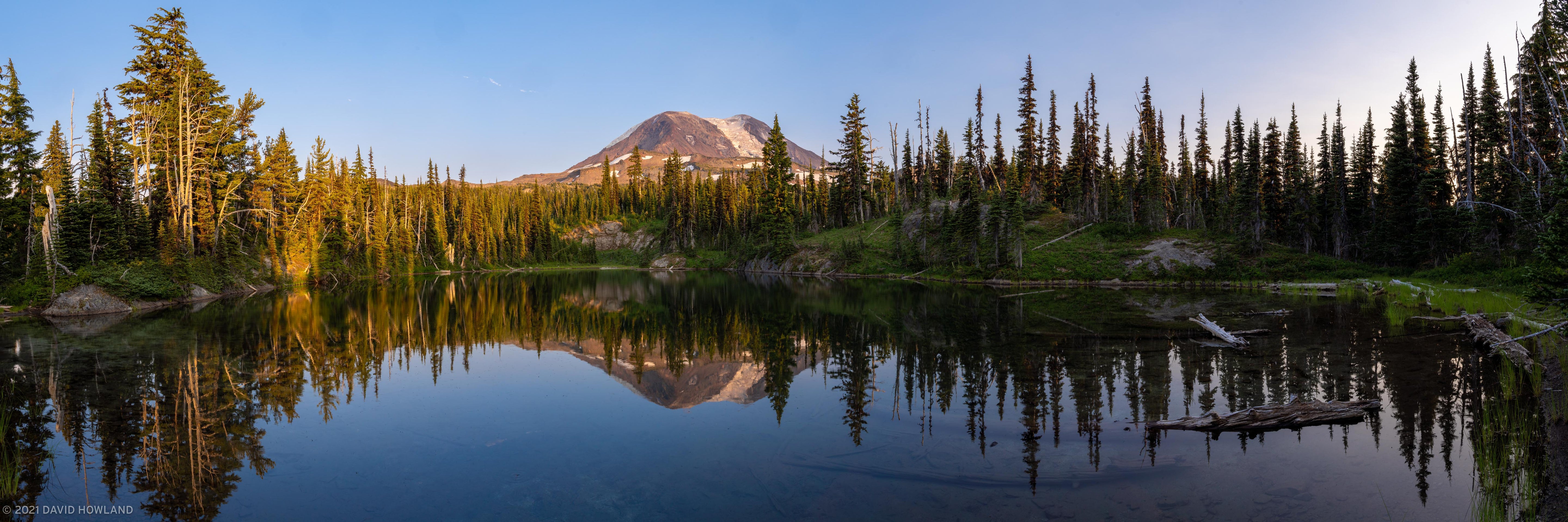 Mount Adams Sunset Reflection