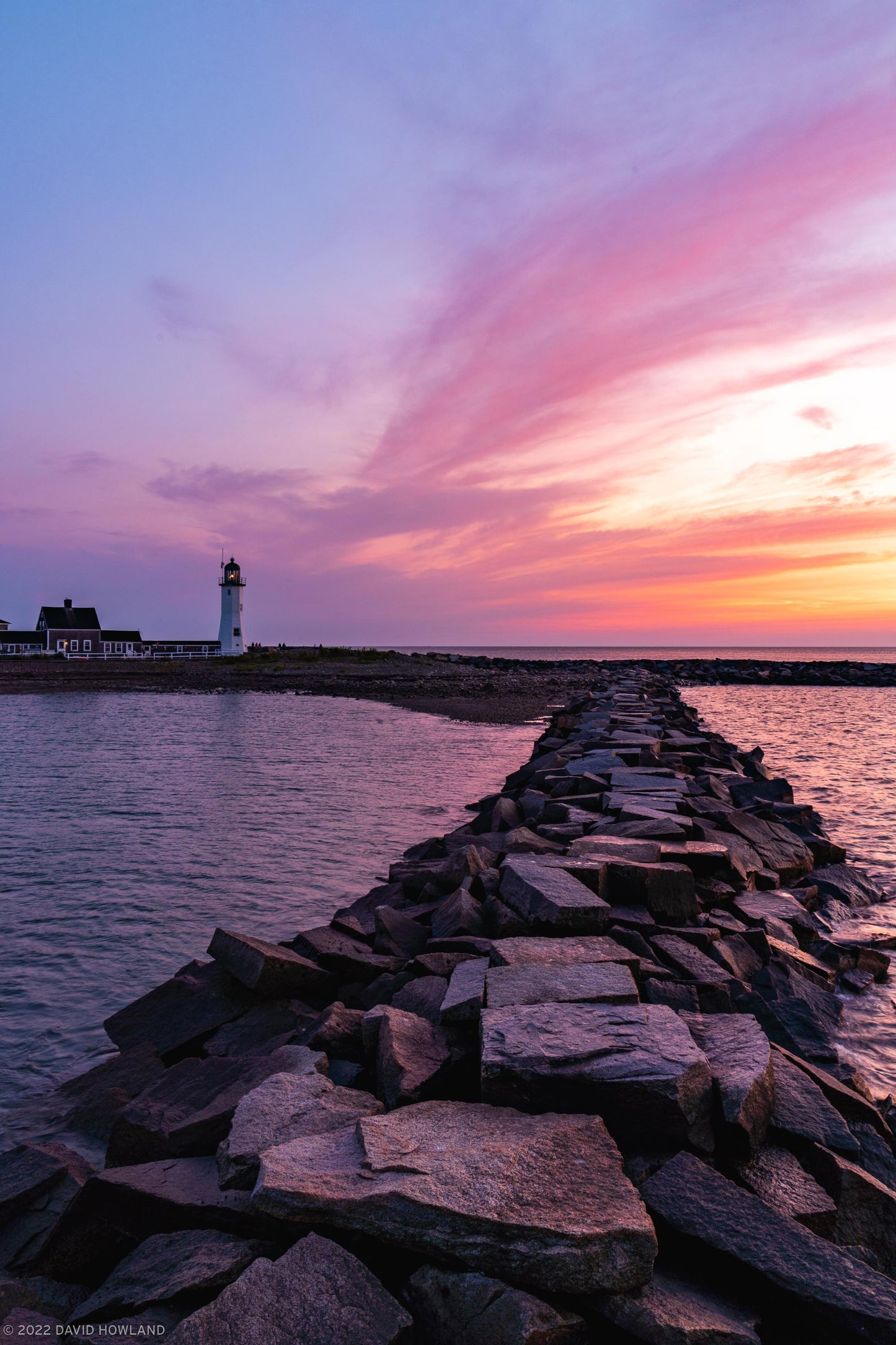 Sunrise at Scituate Lighthouse