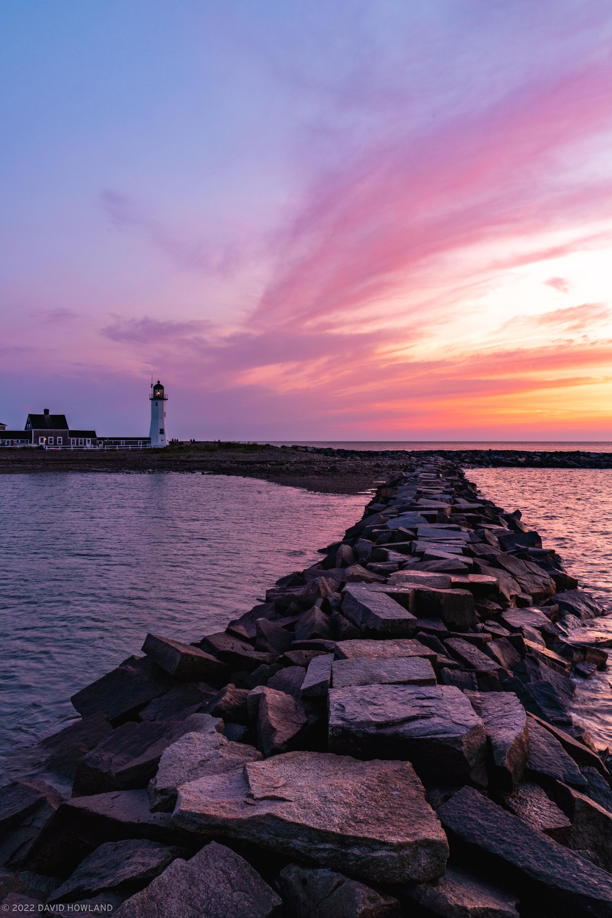 Sunrise at Scituate Lighthouse